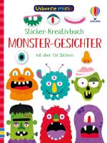 Cover-Bild Usborne Minis - Sticker-Kreativbuch: Monster-Gesichter