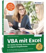 Cover-Bild VBA mit Excel - Der leichte Einstieg: Vom ersten Makro zur eigenen Eingabemaske - Für Excel 2010 bis 2021, 365