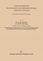 Cover-Bild Veränderungen im Gefügeaufbau von Chrom-Nickel-Molybdän-Stählen bei langzeitiger Beanspruchung im Zeitstandversuch bei 500°