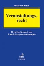 Cover-Bild Veranstaltungsrecht