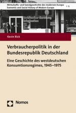 Cover-Bild Verbraucherpolitik in der Bundesrepublik Deutschland