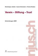 Cover-Bild Verein - Stiftung - Trust, Entwicklungen 2009