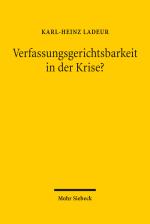 Cover-Bild Verfassungsgerichtsbarkeit in der Krise?