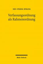 Cover-Bild Verfassungsordnung als Rahmenordnung