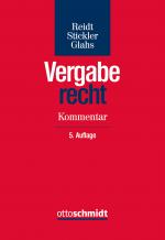 Cover-Bild Vergaberecht