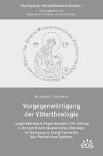 Cover-Bild Vergegenwärtigung der Vätertheologie
