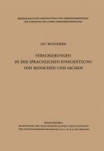 Cover-Bild Verschiebungen in der sprachlichen Einschätzung von Menschen und Sachen