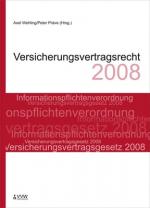 Cover-Bild Versicherungsvertragsrecht 2008