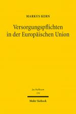 Cover-Bild Versorgungspflichten in der Europäischen Union
