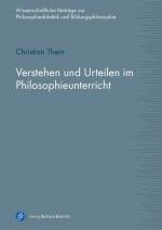 Cover-Bild Verstehen und Urteilen im Philosophieunterricht