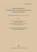 Cover-Bild Versuche an Wirbelstraßen hinter Zylindern bei hohen Geschwindigkeiten