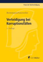 Cover-Bild Verteidigung bei Korruptionsfällen
