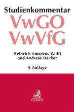 Cover-Bild Verwaltungsgerichtsordnung (VwGO) Verwaltungsverfahrensgesetz (VwVfG)
