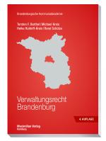 Cover-Bild Verwaltungsrecht Brandenburg