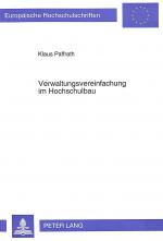 Cover-Bild Verwaltungsvereinfachung im Hochschulbau
