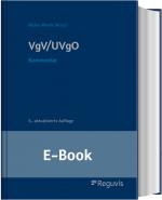 Cover-Bild VgV / UVgO Kommentar (E-Book)