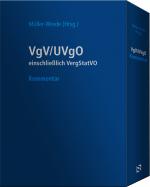 Cover-Bild VgV / UVgO - Kommentar (Schmuckausgabe in Lederoptik im Schuber)