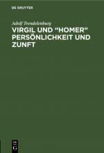 Cover-Bild Virgil und “Homer” Persönlichkeit und Zunft