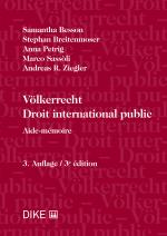 Cover-Bild Völkerrecht - Droit international public
