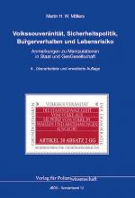 Cover-Bild Volkssouveränität, Sicherheitspolitik, Bürgerverhalten und Lebensrisiko
