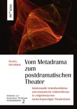Cover-Bild Vom Metadrama zum postdramatischen Theater