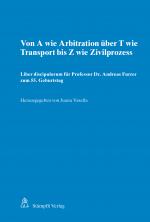 Cover-Bild Von A wie Arbitration über T wie Transport bis Z wie Zivilprozess