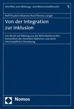 Cover-Bild Von der Integration zur Inklusion
