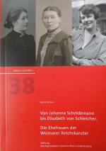 Cover-Bild Von Johanna Scheidemann bis Elisabeth von Schleicher