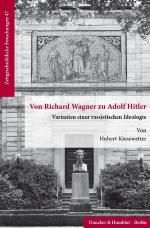 Cover-Bild Von Richard Wagner zu Adolf Hitler.