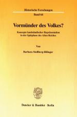 Cover-Bild Vormünder des Volkes?