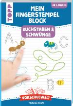 Cover-Bild Vorschulwelt - Mein Fingerstempelblock Buchstaben und Schwünge