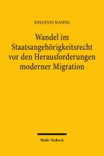 Cover-Bild Wandel im Staatsangehörigkeitsrecht vor den Herausforderungen moderner Migration