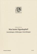 Cover-Bild Was kostet Eigenkapital?