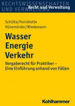 Cover-Bild Wasser Energie Verkehr