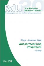 Cover-Bild Wasserrecht und Privatrecht