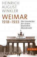 Cover-Bild Weimar 1918-1933