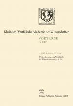 Cover-Bild Welteroberung und Weltfriede im Wirken Alexanders d. Gr.