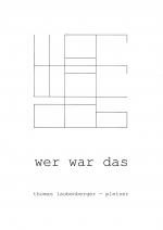 Cover-Bild Wer war das