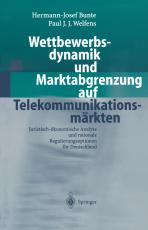 Cover-Bild Wettbewerbsdynamik und Marktabgrenzung auf Telekommunikationsmärkten