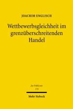 Cover-Bild Wettbewerbsgleichheit im grenzüberschreitenden Handel