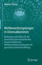 Cover-Bild Wettbewerbsregelungen in Unionsabkommen