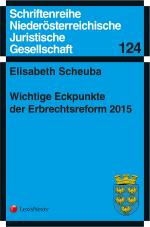 Cover-Bild Wichtige Eckpunkte der Erbrechtsreform 2015