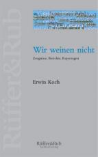 Cover-Bild Wir weinen nicht