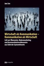 Cover-Bild Wirtschaft als Kommunikation - Kommunikation als Wirtschaft