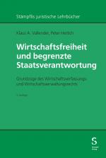 Cover-Bild Wirtschaftsfreiheit und begrenzte Staatsverantwortung