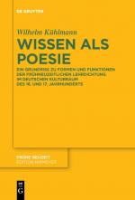 Cover-Bild Wissen als Poesie