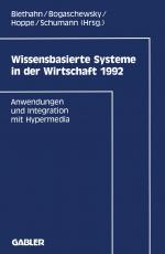 Cover-Bild Wissensbasierte Systeme in der Wirtschaft 1992