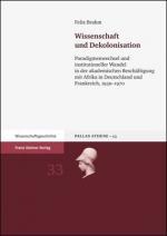 Cover-Bild Wissenschaft und Dekolonisation