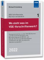 Cover-Bild Wo steht was im VDE-Vorschriftenwerk? 2022