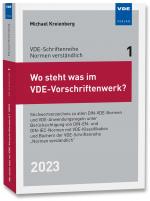 Cover-Bild Wo steht was im VDE-Vorschriftenwerk? 2023